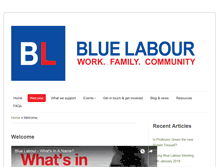 Tablet Screenshot of bluelabour.org